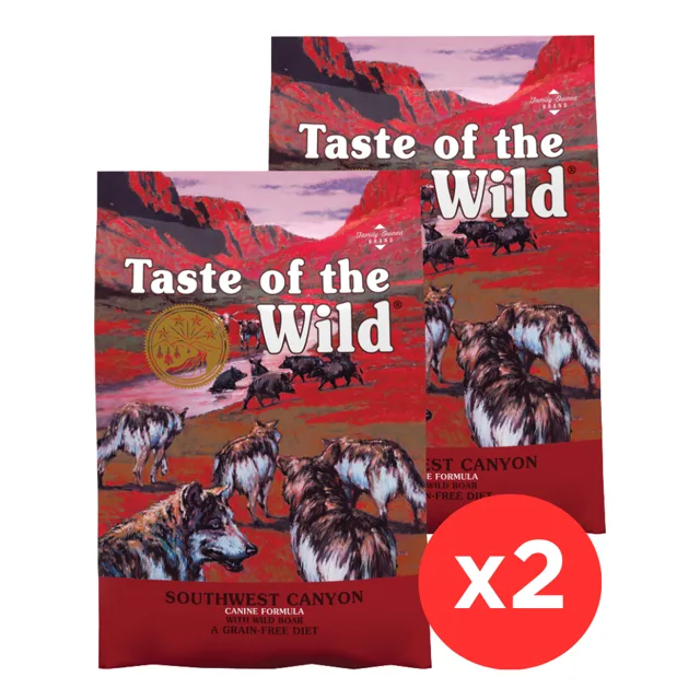 TASTE OF THE WILD Southwest Canyon 2x5,6 kg s divočákem