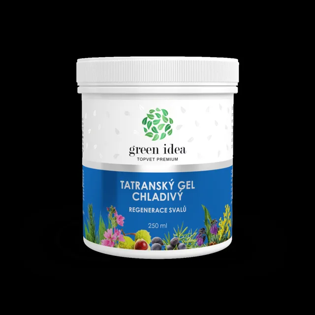 Tatranský bylinný gel – chladivý 250 ml – Green idea