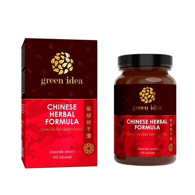 TCM Chai Hu Shu Gan Nang - 100 kapslí - Green idea