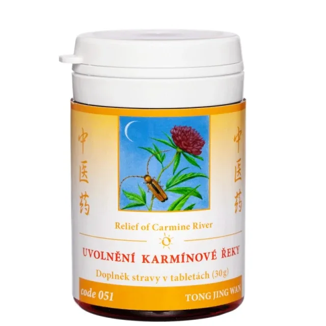 TČM Herbs Uvolnění karmínové řeky 100 tablet
