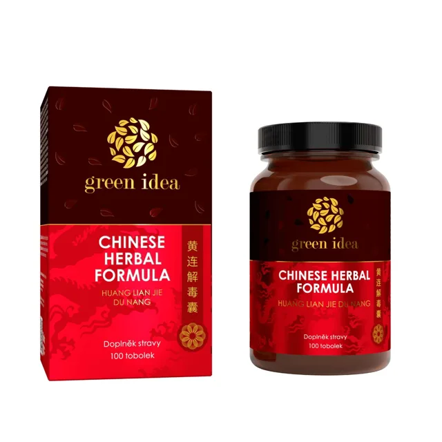 TCM Huang Lian Jie Du Nang - 100 kapslí - Green idea