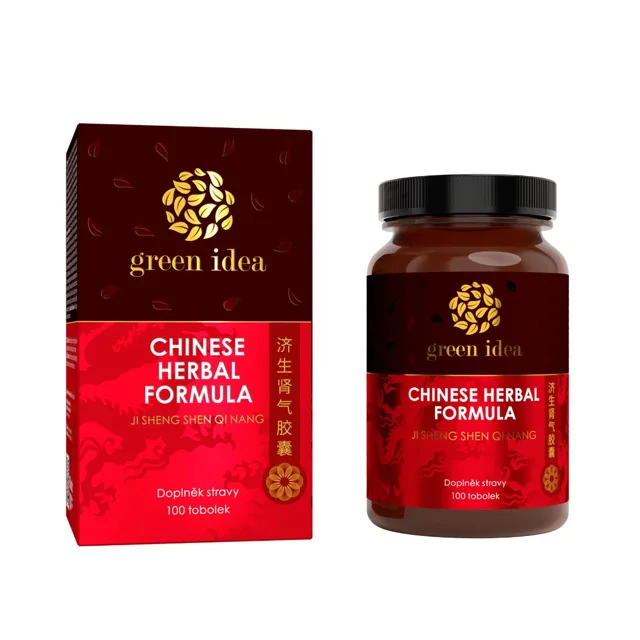 TCM Ji Sheng Shen Qi Nang - 100 kapslí - Green idea