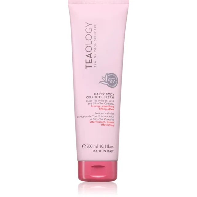 Teaology Happy Body Cellulite Cream intenzivní péče na pokožku s celulitidou 300 ml