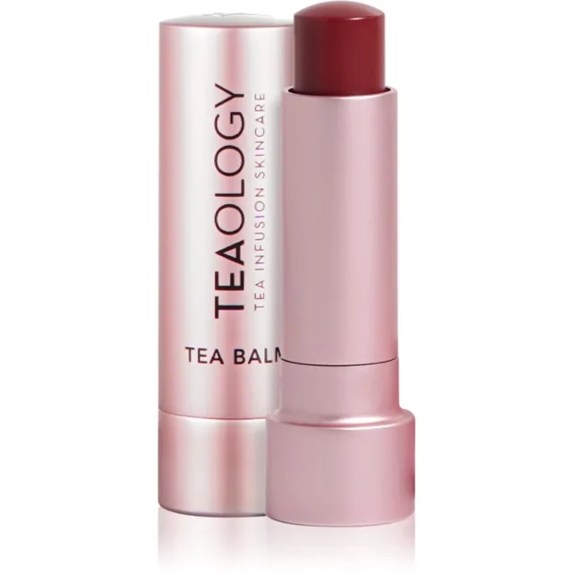 Teaology Tea Balm hydratační balzám na rty v tyčince s kyselinou hyaluronovou odstín Berry Tea 4 g