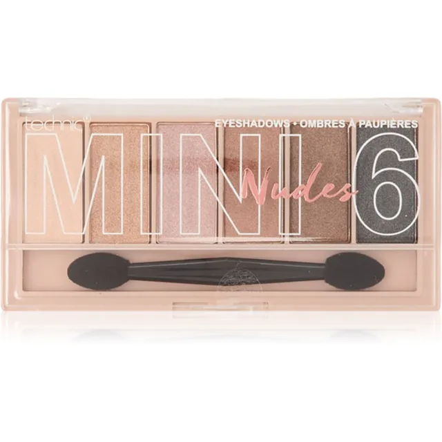Technic Cosmetics Eyeshadow Minis paleta očních stínů odstín Mini Nudes 7.2 g