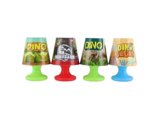 Teddies mini lampička s dinosaurem na stůl - mix variant 1 ks