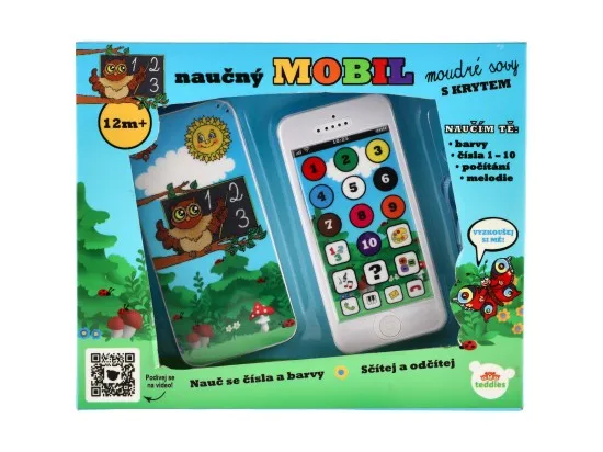 Teddies naučný mobil moudré sovy 1 ks