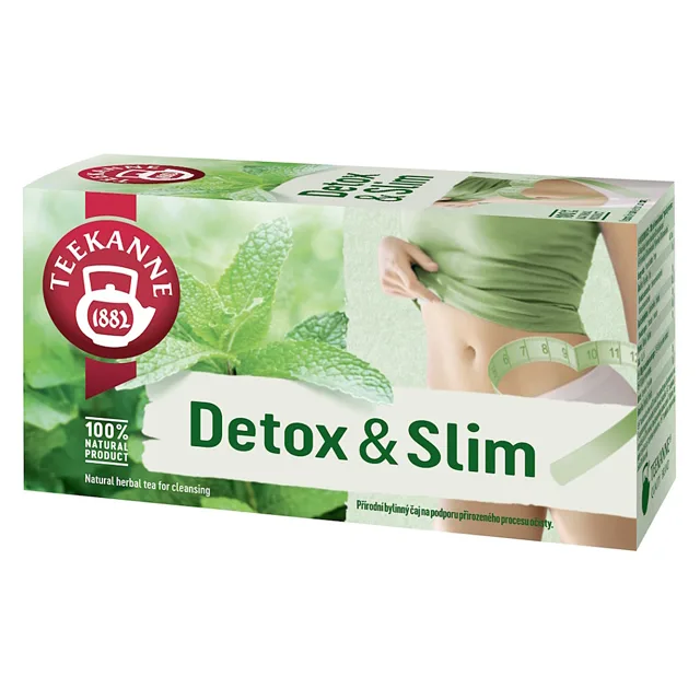 TEEKANNE Detox & Slim bylinný čaj 20 sáčků