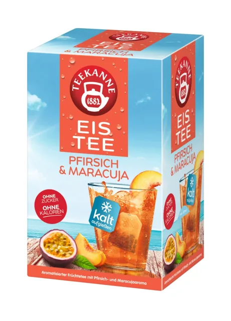 Teekanne Eis Tee broskev-marakuja 18x2,5 g
