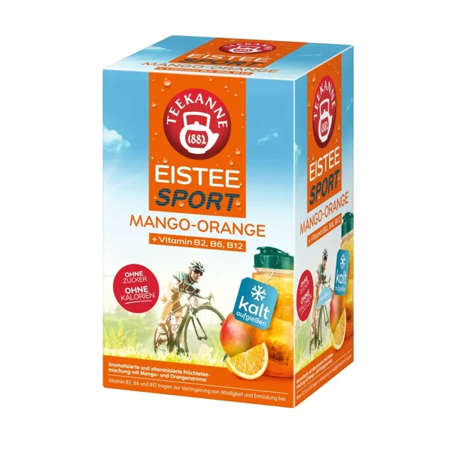 Teekanne Eis Tee Sport mango-pomeranč 18x2,5 g