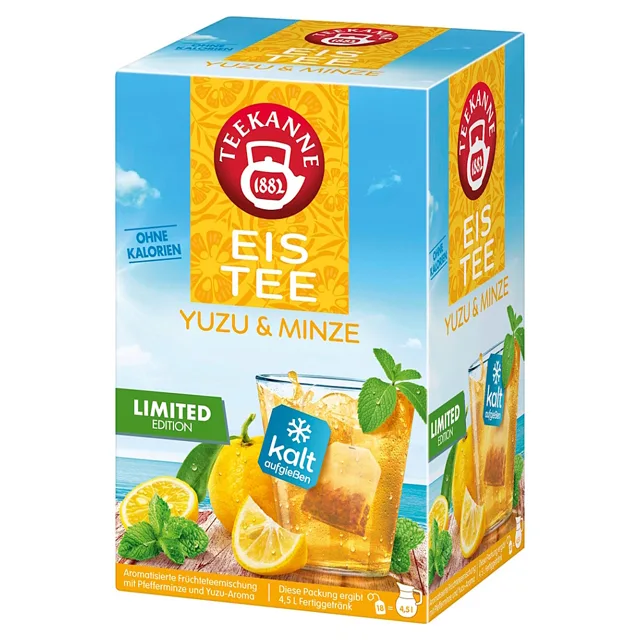TEEKANNE Eistee yuzu máta 18 sáčků