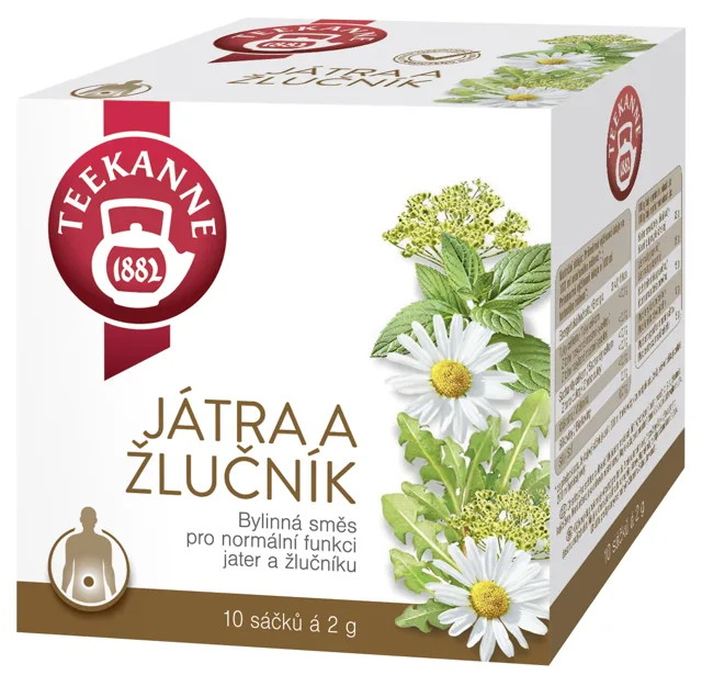 TEEKANNE Játra a žlučník 10x2g