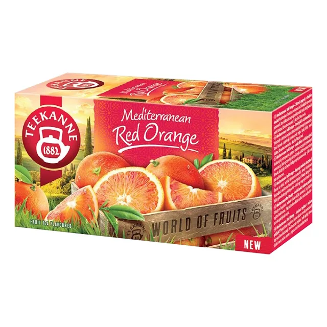 TEEKANNE Mediterranean red orange ovocný čaj 20 sáčků
