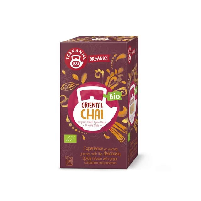 TEEKANNE Oriental chai  bylinný čaj BIO 20 sáčků