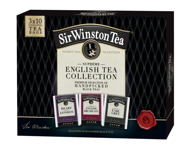 Teekanne Sir Winston Collection box 3x10 sáčků