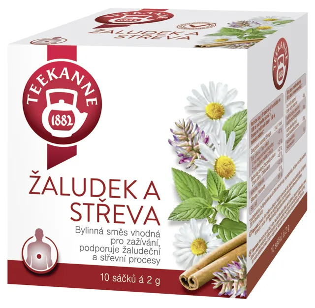 TEEKANNE Žaludek a střeva 10x2g