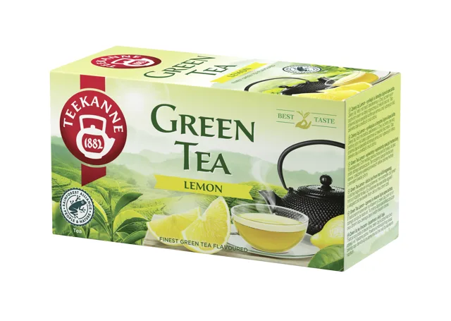 TEEKANNE Zelený čaj citrón 20x1.75g