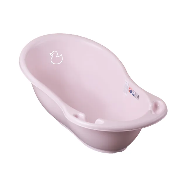 Tega Baby Dětská vanička anatomická 86 cm Kačenka - sv. růžová