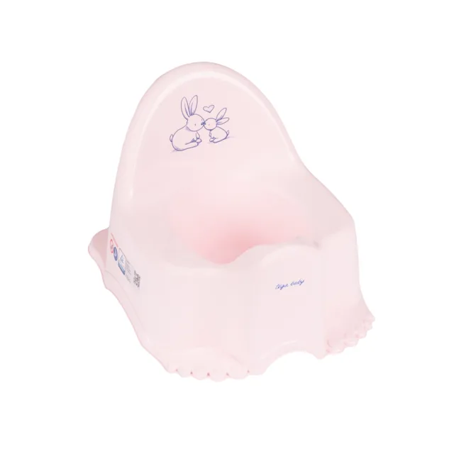 Tega Baby Nočník s melodií Eco Bunny - růžový