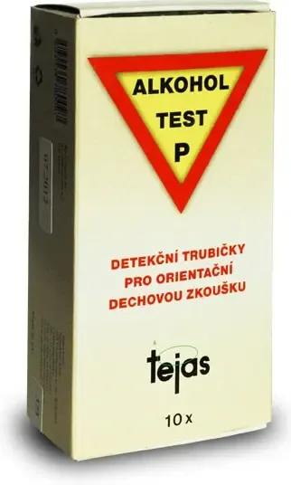 Tejas Alkoholtest P 10 ks