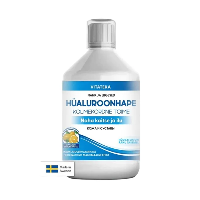 Tekutá kyselina hyaluronová - 500 ml - Vitateka