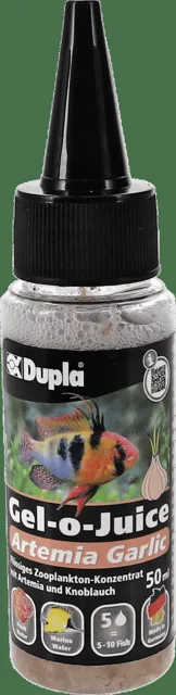 Tekuté krmivo pro ryby Gel-o-Juice Artemia + Garlic 50 ml