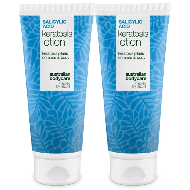 Tělové mléko na keratosis pilaris a hrubou pokožku — Tělové mléko na keratosis pilaris. Zjemňuje pokožku díky kyselina salicylová, niacinamidu a zinku.