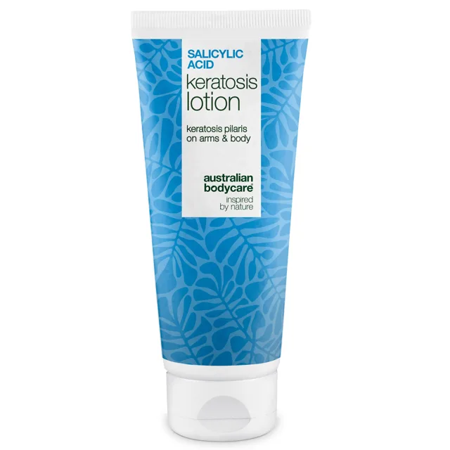 Tělové mléko na keratosis pilaris a hrubou pokožku — Tělové mléko na keratosis pilaris. Zjemňuje pokožku díky kyselina salicylová, niacinamidu a zinku.