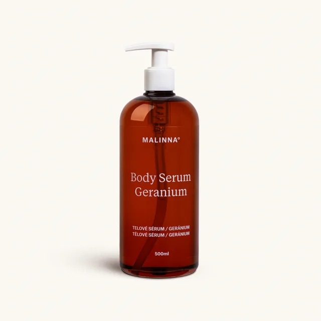 Tělové sérum geranium, 500 ml