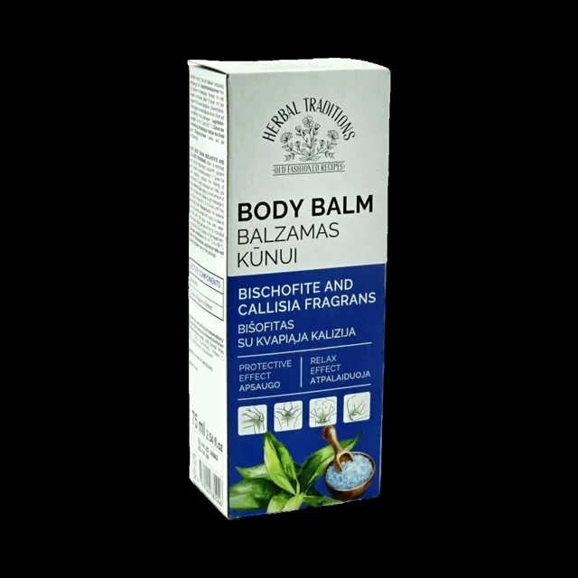 Tělový balzám Bišofit s kalisií vonnou - 75 ml - Herbal Traditions