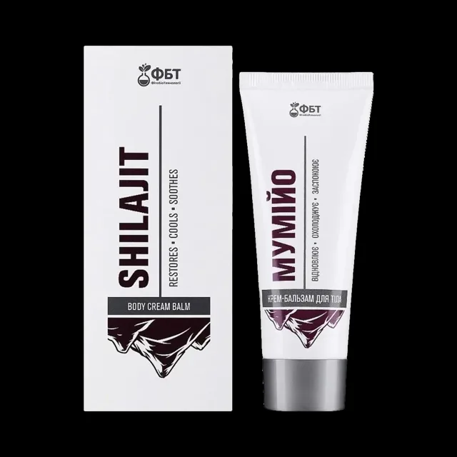 Tělový krém-balzám Mumio s chladivým účinkem – 75 ml – FBT