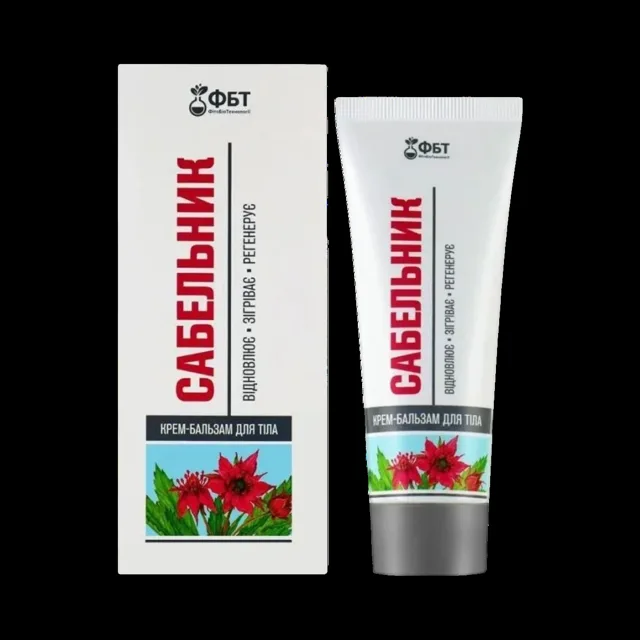Tělový krém-balzám Sabelnik s mochnou bahenní – 75 ml – FBT