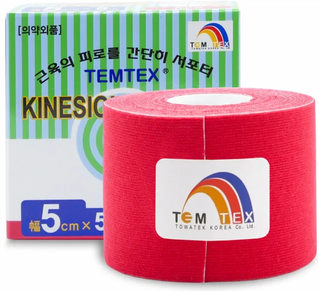 Temtex Classic červená 5cm x 5m