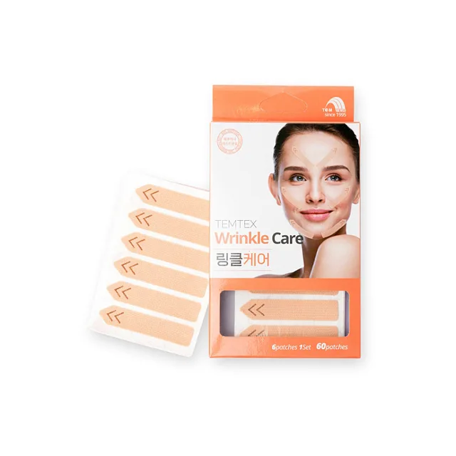 TEMTEX Wrinkle care tape - tejp proti vráskám 60 kusů