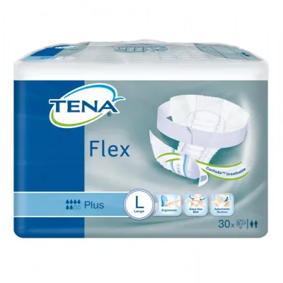 TENA Flex Plus Large ink.kalh.s pásem 30ks