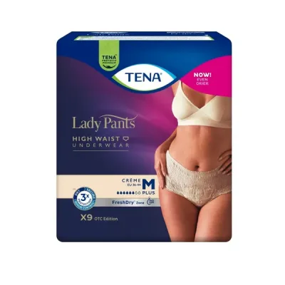 Tena Lady Pants Plus Creme M 9 ks