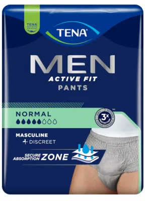 Tena Men Pants Normal Grey S/M 9 ks
