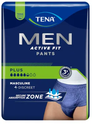 Tena Men Pants Plus Blue M 9 ks