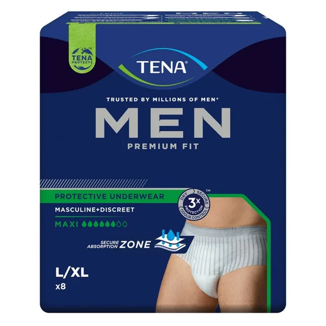 TENA Men protective underwear maxi L/XL 8 kusů