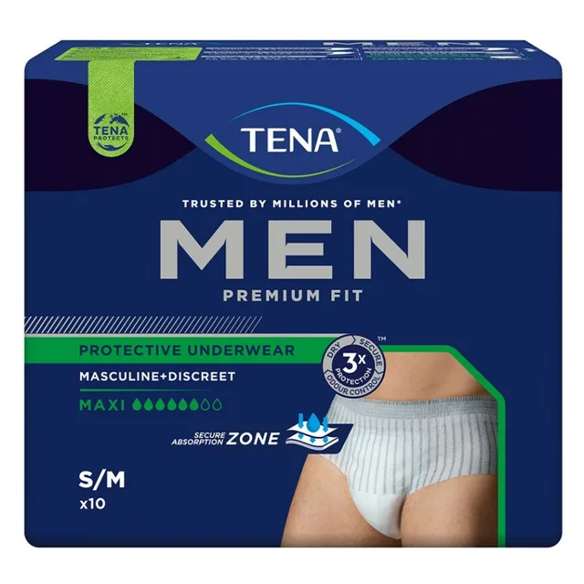 TENA Men protective underwear maxi S/M 10 kusů