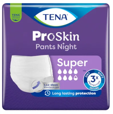 Tena Proskin Pants Night Super L 10 ks