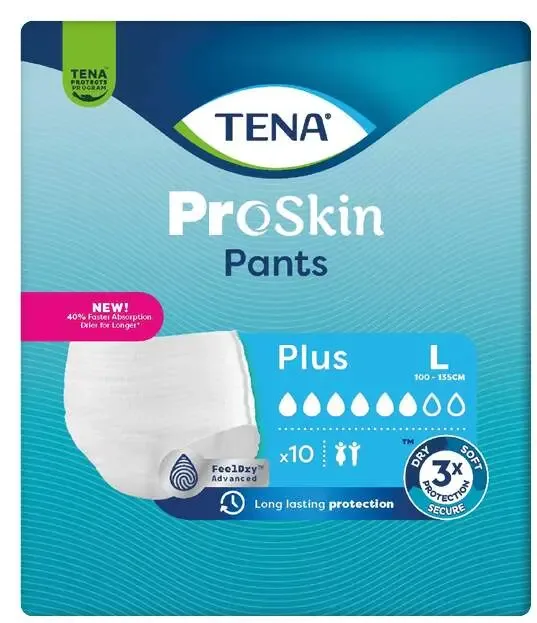 Tena Proskin Pants Plus L 10 ks