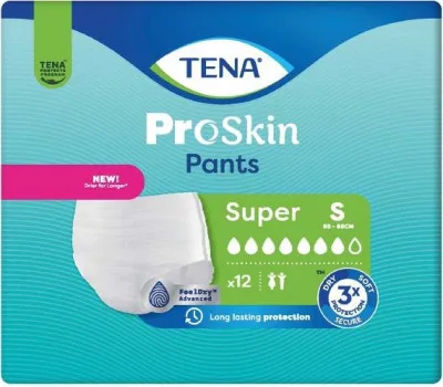 Tena Proskin Pants Super S 12 ks