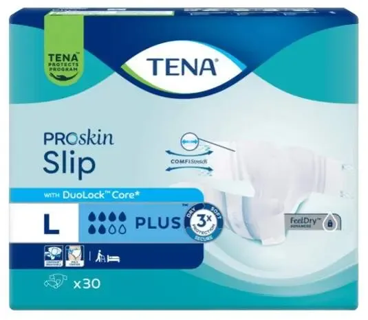 TENA Proskin Slip Plus Large inkontinenční kalhotky 30ks 710703