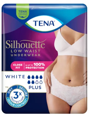 Tena Silhouette Plus White M 12 ks 780100