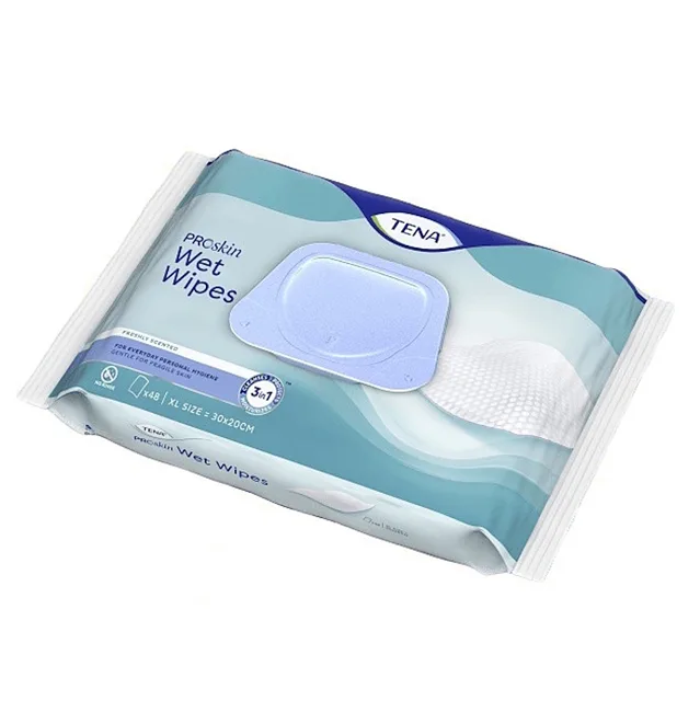 TENA Wet wipes vlhčené ubrousky 48 kusů