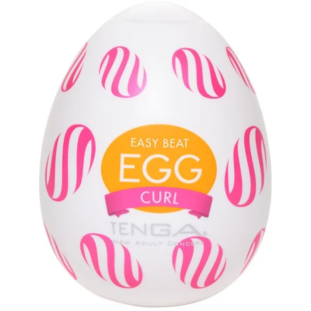 Tenga Egg Curl jednorázový masturbátor 1 ks