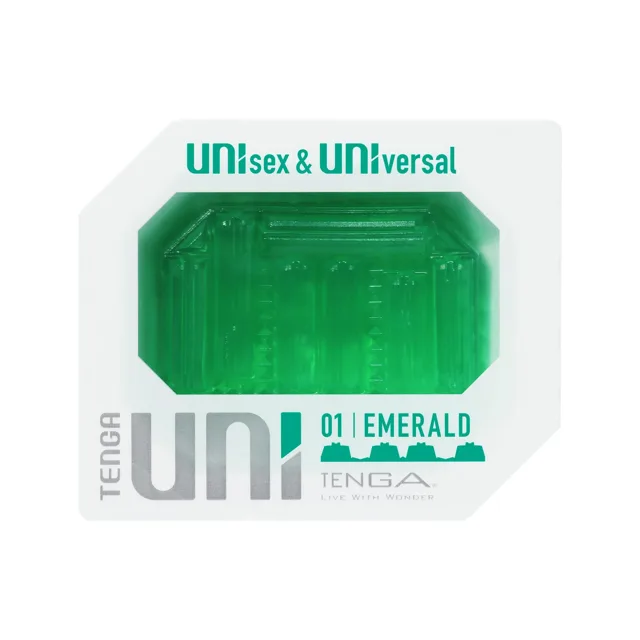 TENGA Návlek na prst -  Uni Emerald