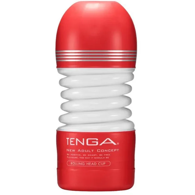 Tenga Rolling Head Cup jednorázový masturbátor 15,5 cm