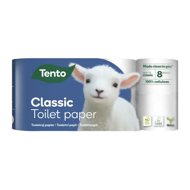 Tento Toaletní papír Classic 3vrstvý 144 m